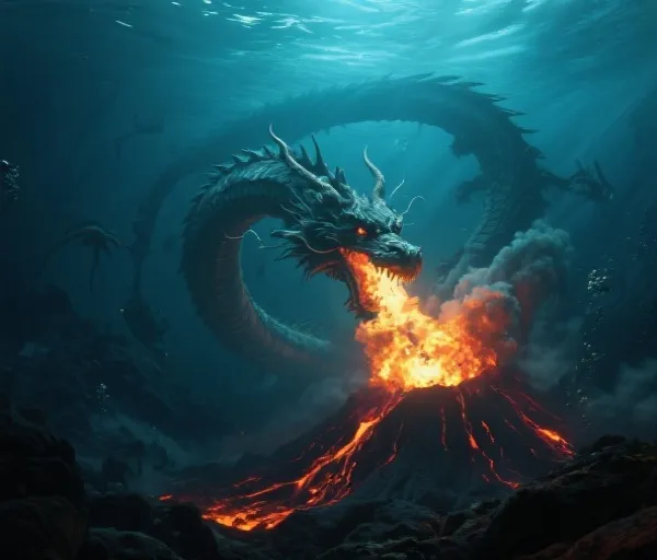 深渊火山口